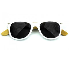 Kit de 3 lunettes de soleil  MWS AHEAD unisexes en bambou verres opaque