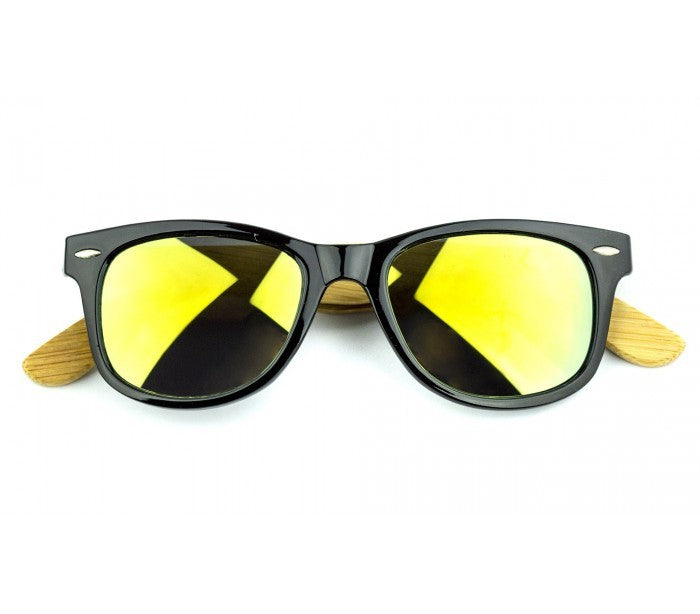 Pack de 5 lunettes de soleil  MWS AHEAD unisexes en bambou verres opaque