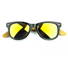 Pack de 5 lunettes de soleil  MWS AHEAD unisexes en bambou verres opaque
