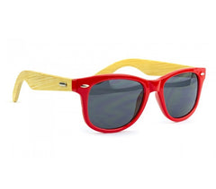 Pack de 5 lunettes de soleil  MWS AHEAD unisexes en bambou verres opaque