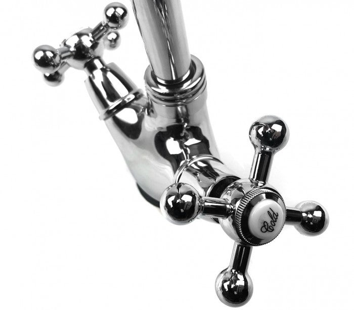 870068 Robinet MART avec bras flexible bidirectionnel douchette FUIYLIN CHROME