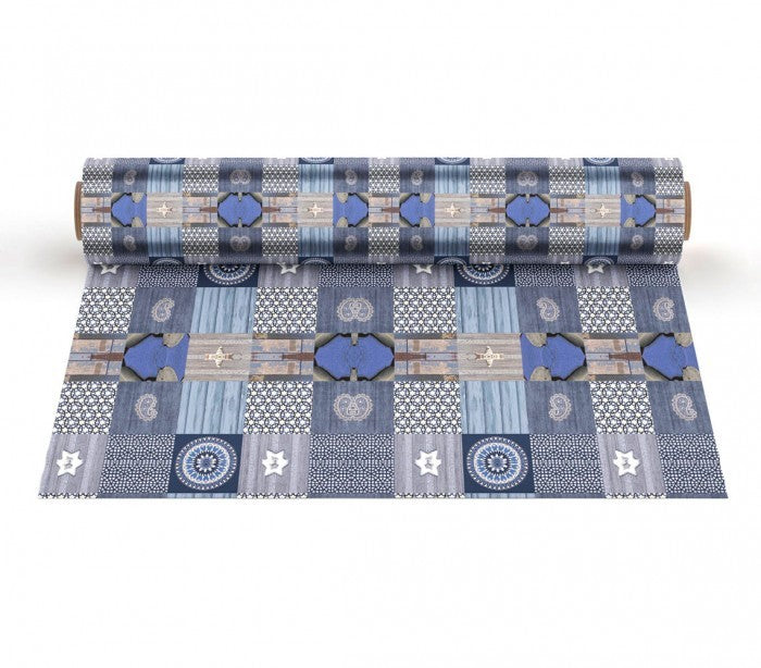 385 7142 Nappe en pvc anti-rayures DC home Andalousie 140cmx20m