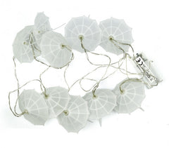 037189 Light chain Guirlande de 10 parapluies LED avec batteries extérieures 210cm