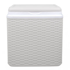 271681 ​​Glacière ADRIATIC 24L. en plastique rigide non toxique blanc 40x37x23cm