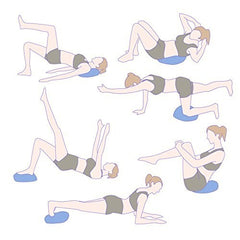 Coussin oscillant pour exercice calesténiques ou posturaux