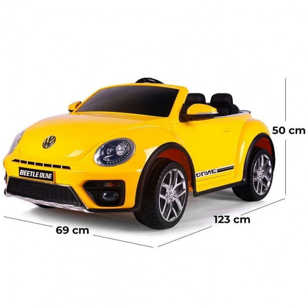 Voiture électrique biplace LT893 pour enfants VOLKSWAGEN Beetle 12V