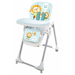 B005S Chaise haute bébé inclinable et pliante PAPPA E GIOCO NUNU' rembourrée