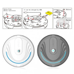 501653 ROBOT SWEEPER Robot Mopa néttoie avec un chiffon en microfibre