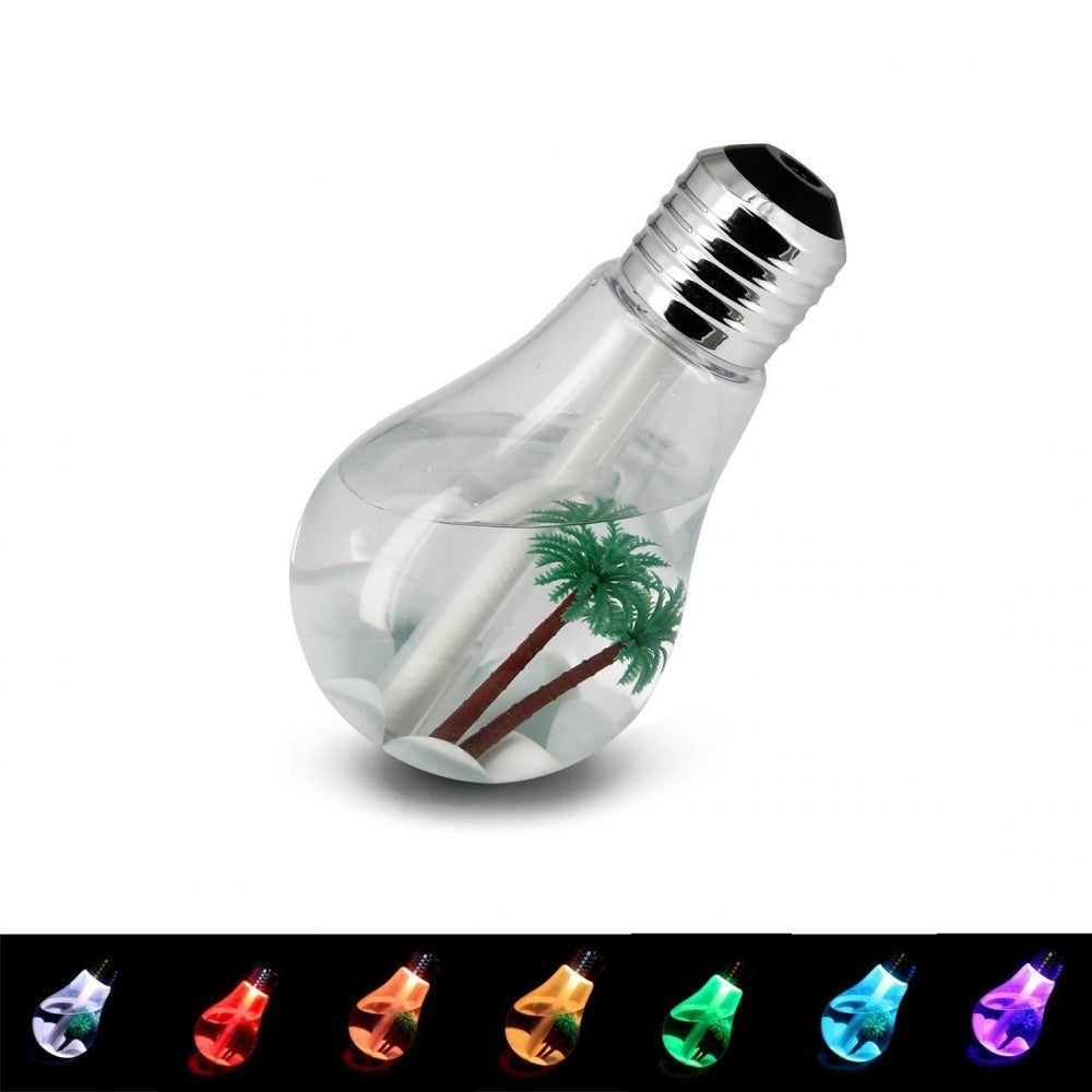 771726 BULB diffuseur d’aromathérapie chromothérapique en forme d’ampoule USB