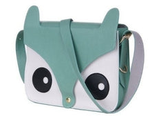Sac á main imitation cuir - forme hibou- 24x17x6 cm OWL BAG effet 3D MWS AHEAD