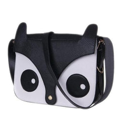 Sac á main imitation cuir - forme hibou- 24x17x6 cm OWL BAG effet 3D MWS AHEAD