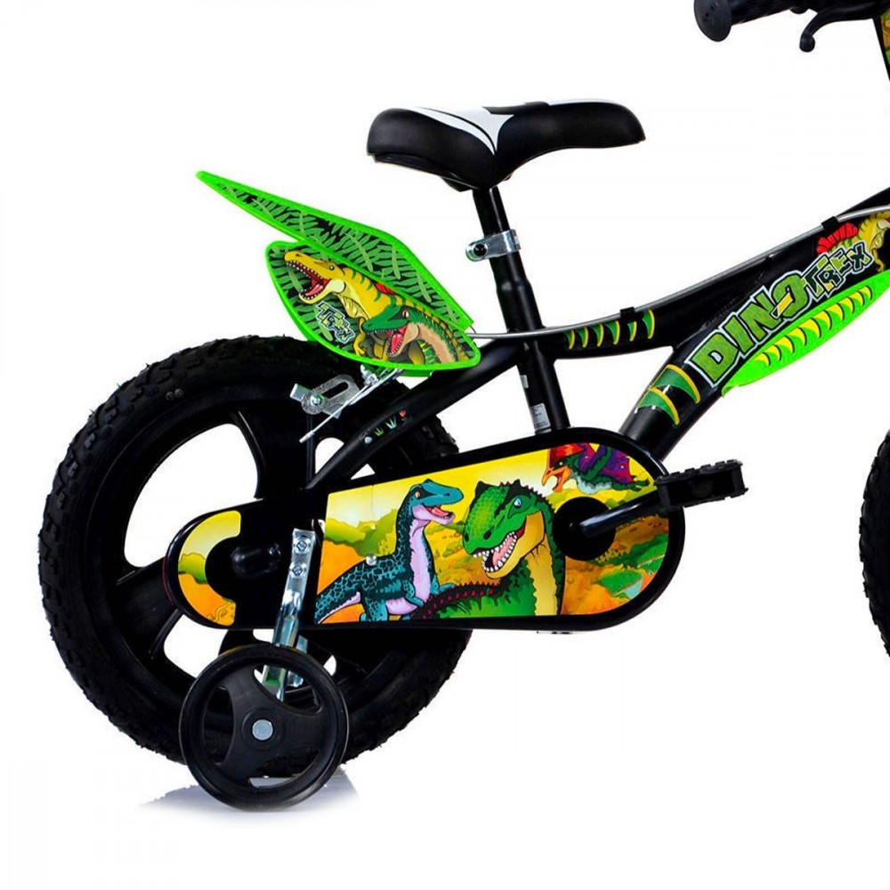 Vélo pour enfants DINO BIKES 614 L-DS Dinosaures 14 '' 3-6 ans