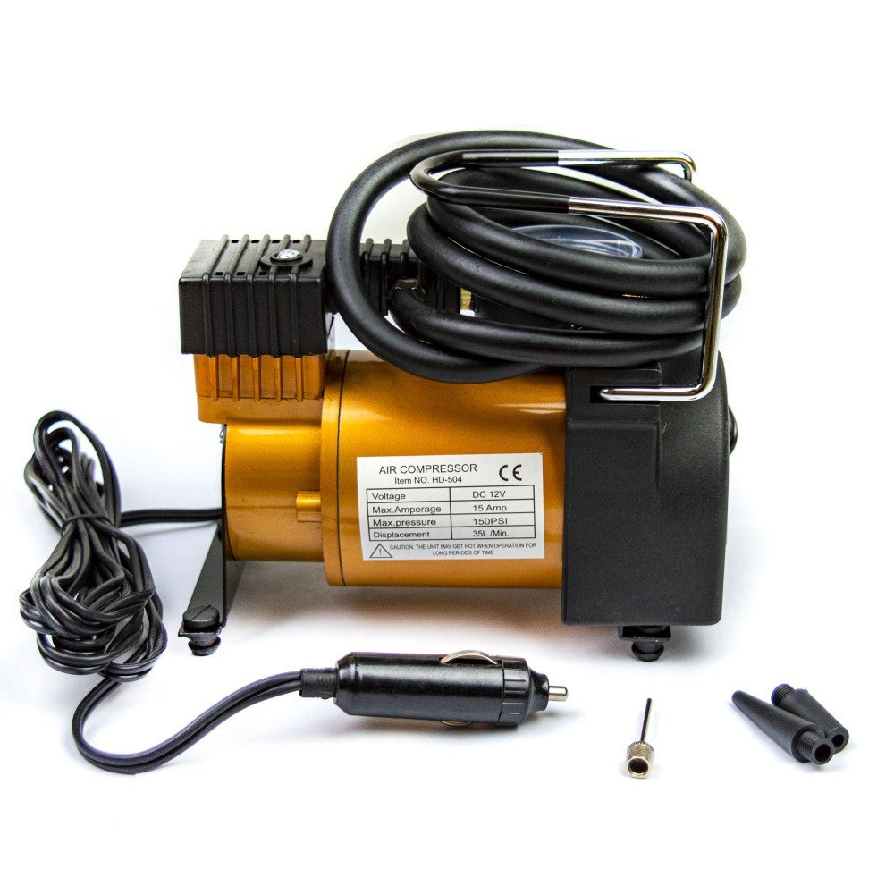 EF012 Compresseur voiture  XONE avec connexion allume-cigare et accessoires 12V