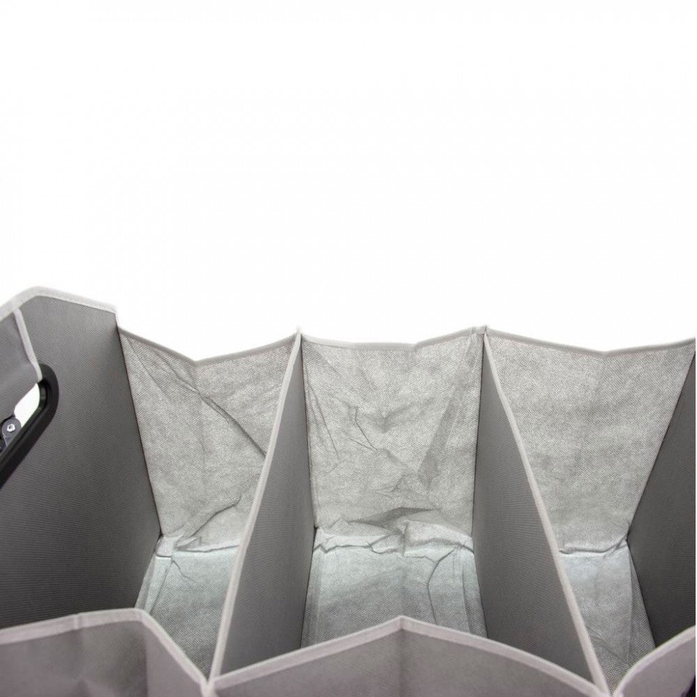 627489 Organisateur de coffre multipoches et pliable 53x31x31cm en TNT