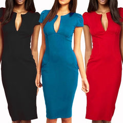 Robe Tube - Décolleté V - mod Athalia - mode féminine