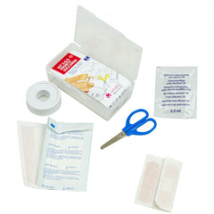 931507 Trousse de secours SOS 7 pièces SETABLU ciseaux bandages pansements