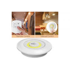 568989 Spots LED à piles avec télécommande à distance