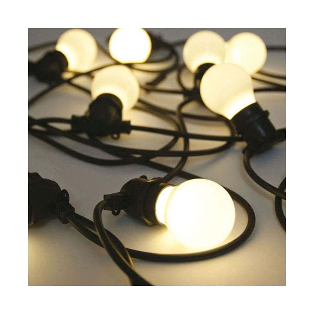 000014 20 Guirlande d'ampoules à LED 10 mètres  pour l'extérieur