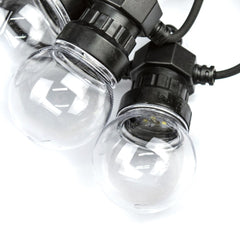 000007 10 Guirlande d'ampoules à LED 5 mètres  pour l'extérieur