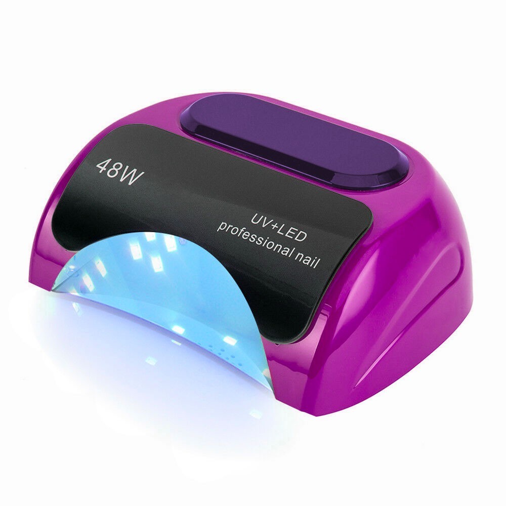 800097 lampe UV 48W 15 led + CCFL sèche vernis reconstruction des ongles