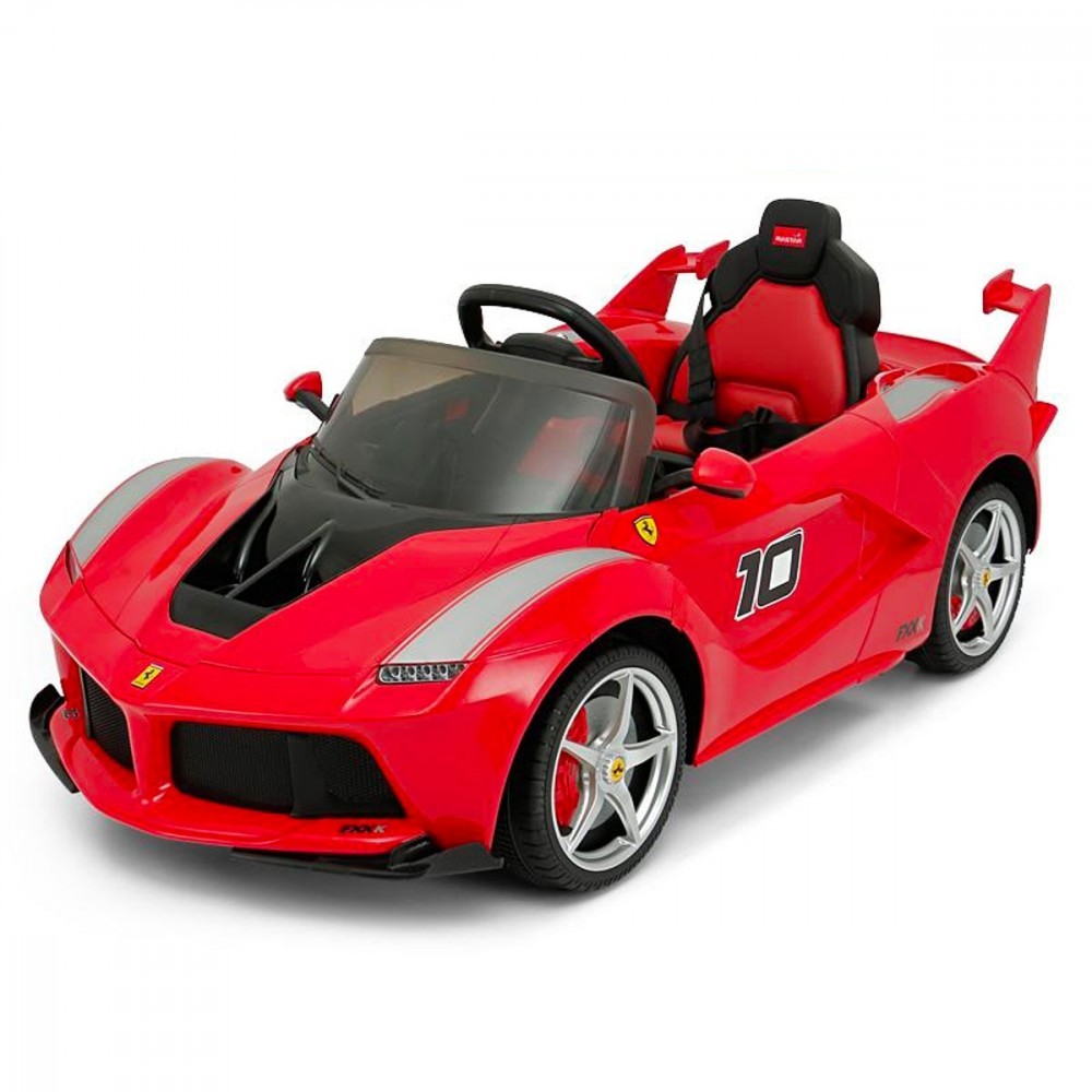 B08184 Voiture Électrique Pour Enfant Télécommande FERRARI FXX En Cuir 12V