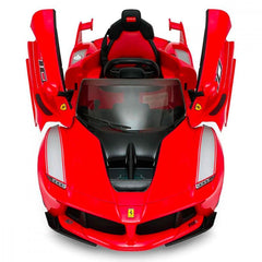 B08184 Voiture Électrique Pour Enfant Télécommande FERRARI FXX En Cuir 12V