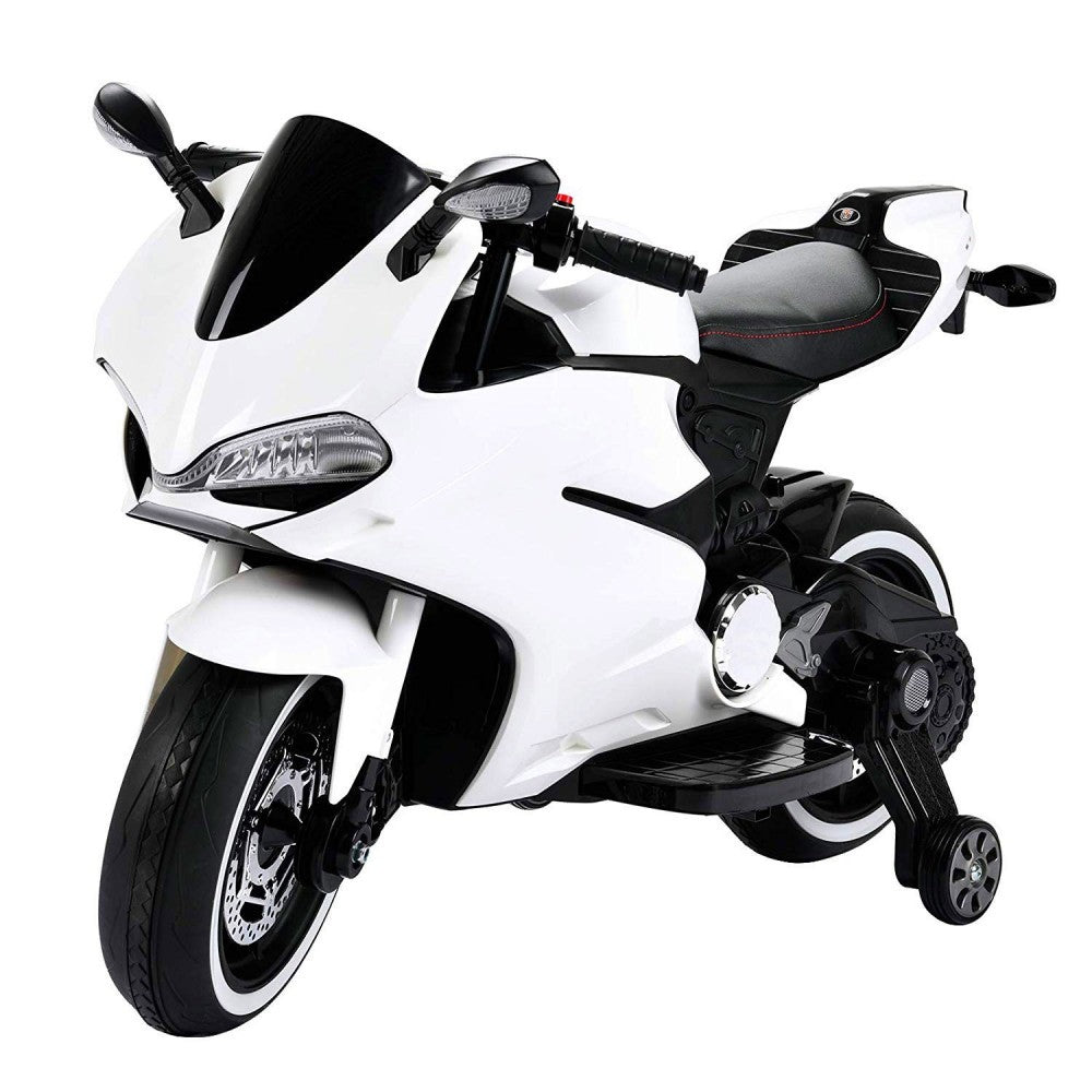 B39326 Moto sportive électrique pour enfant BKT lumières et sons 12V MP3 USB