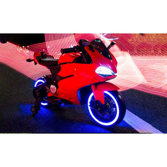 B39326 Moto sportive électrique pour enfant BKT lumières et sons 12V MP3 USB