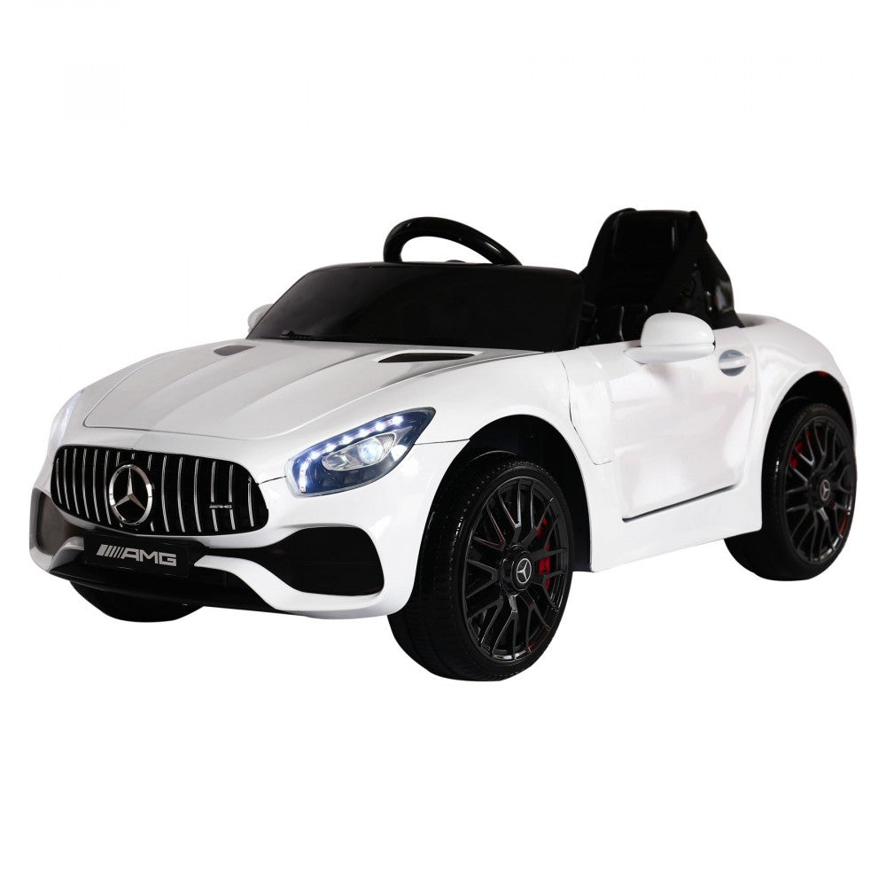 MERCEDES AMG GT voiture électrique pour enfant téléguidée 12V MP3 LED lumières