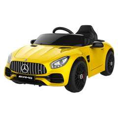 MERCEDES AMG GT voiture électrique pour enfant téléguidée 12V MP3 LED lumières