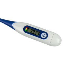 Thermomètre électronique numérique avec écran LCD pointe en couleur flexible
