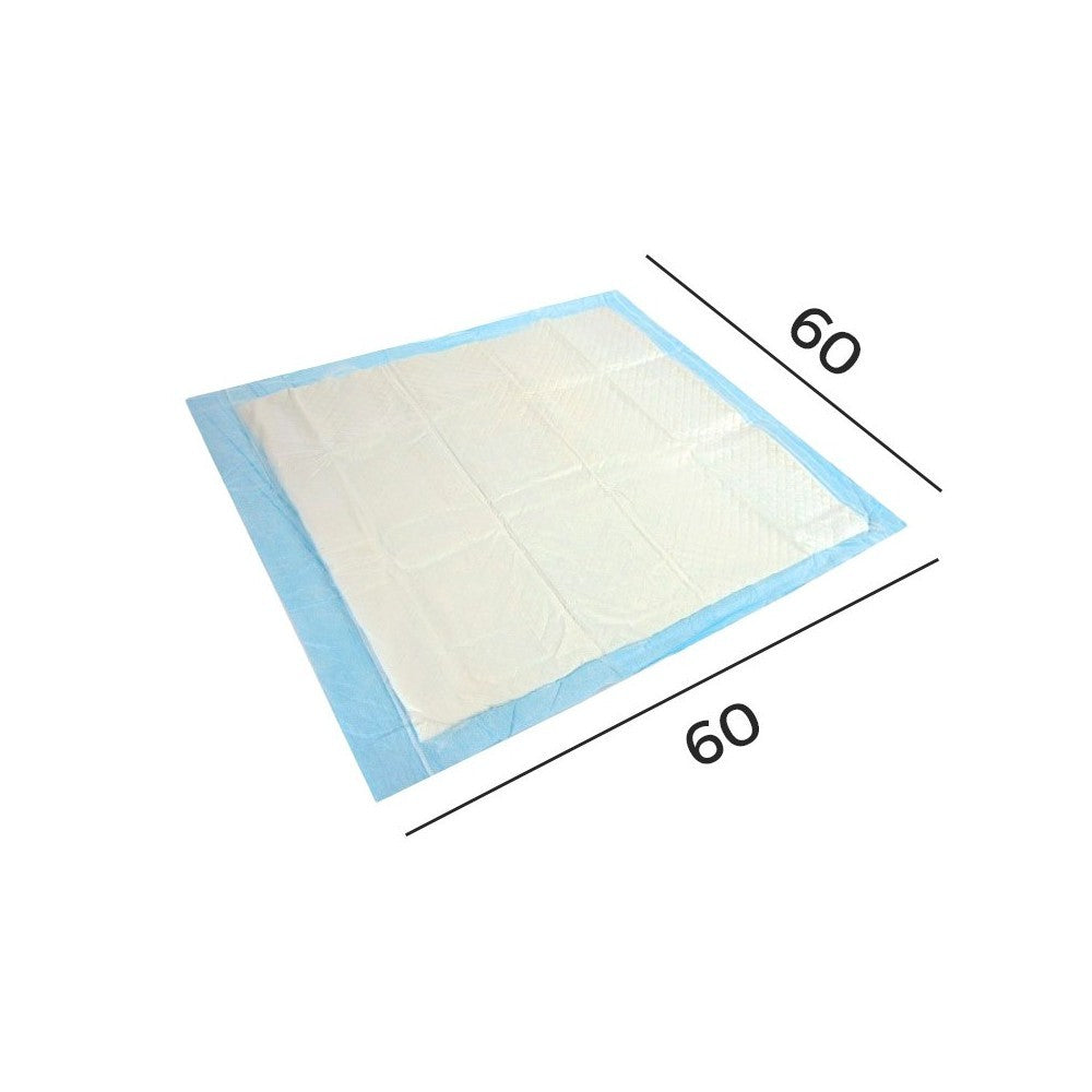 037803 Pack 10 tapis éducateur propreté pour chien 60x60cm NOBLEZA