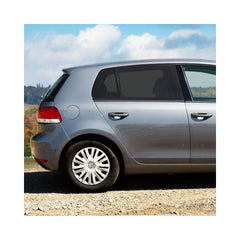 Kit 2 pièces Pare-soleil pour vitre de voiture 54x92cm avec fermeture