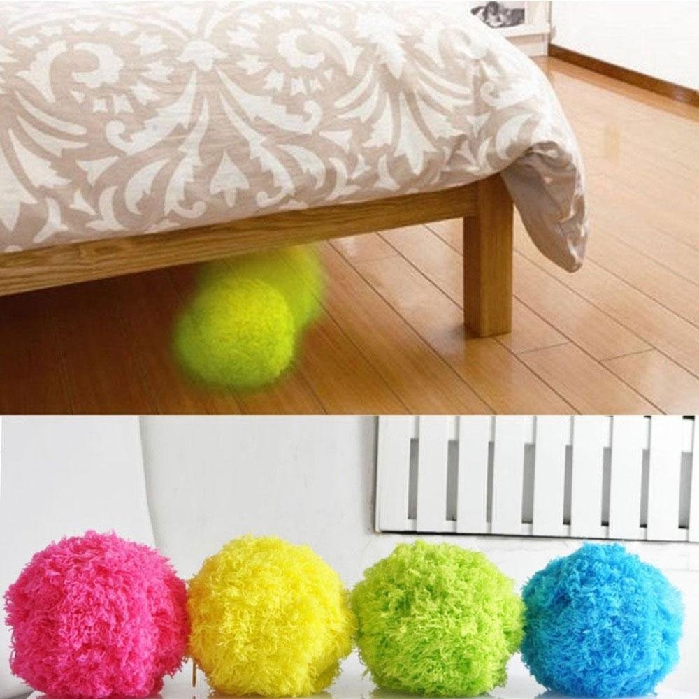 Balle mop avec moteur et housses interchangeables pour nettoyer sols et parquets