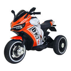 B37602C Moto électrique enfant THREE BKT 12V mp3 lumières et sons 105x63x70cm