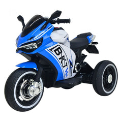 B37602C Moto électrique enfant THREE BKT 12V mp3 lumières et sons 105x63x70cm