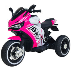 B37602C Moto électrique enfant THREE BKT 12V mp3 lumières et sons 105x63x70cm