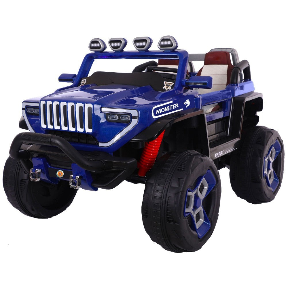 B34093 Quad électrique pour enfants AUTO MONSTER 12V MP3 USB lumières et sons