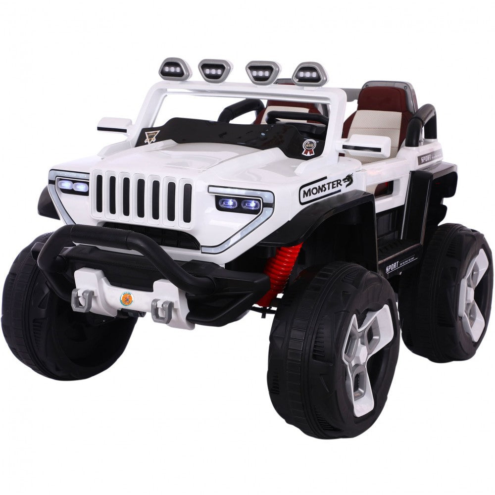 B34093 Quad électrique pour enfants AUTO MONSTER 12V MP3 USB lumières et sons