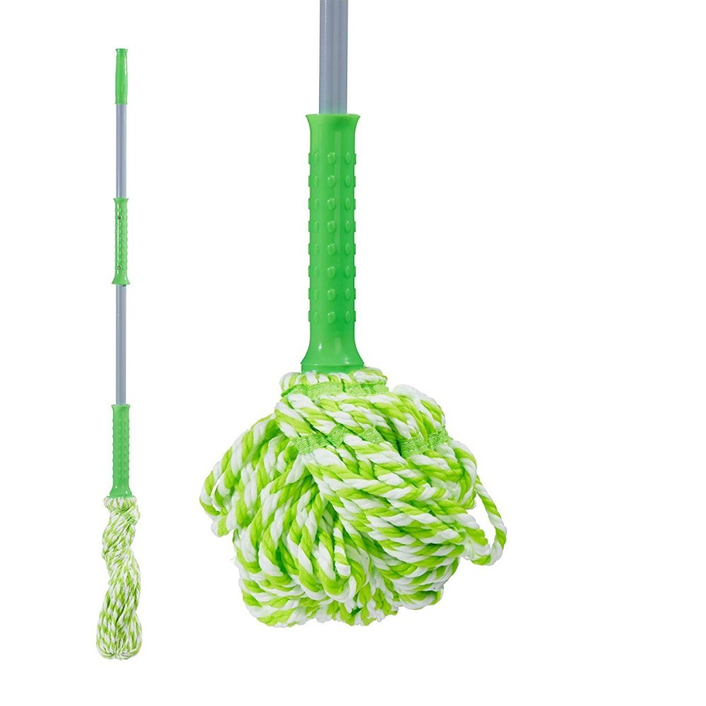 084326 Serpillière autodrainante en microfibre interchangeable 135cm TWIST MOP