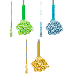 084326 Serpillière autodrainante en microfibre interchangeable 135cm TWIST MOP