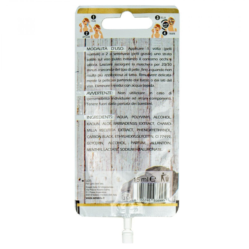 938995 Masque SETABLU Peel off Purificateur au carbone 3 applications 15 ml