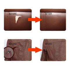 Kit de réparation de bricolage pour surfaces en cuir et vinyle VISBELLA