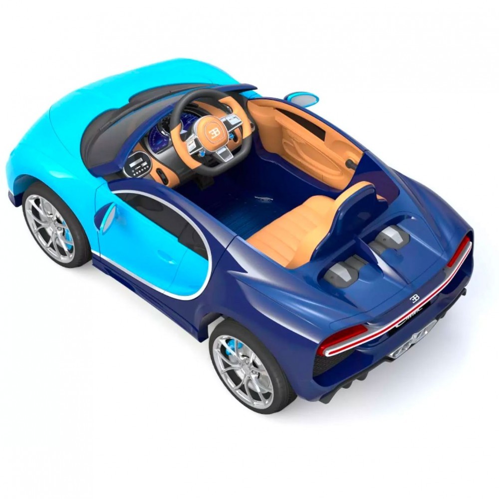 Voiture électrique LT900 pour enfants 12V BUGATTI CHIRON super-équipée