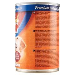 Pâte spéciale pour chien d'agneau et de dinde 400g avec vitamines