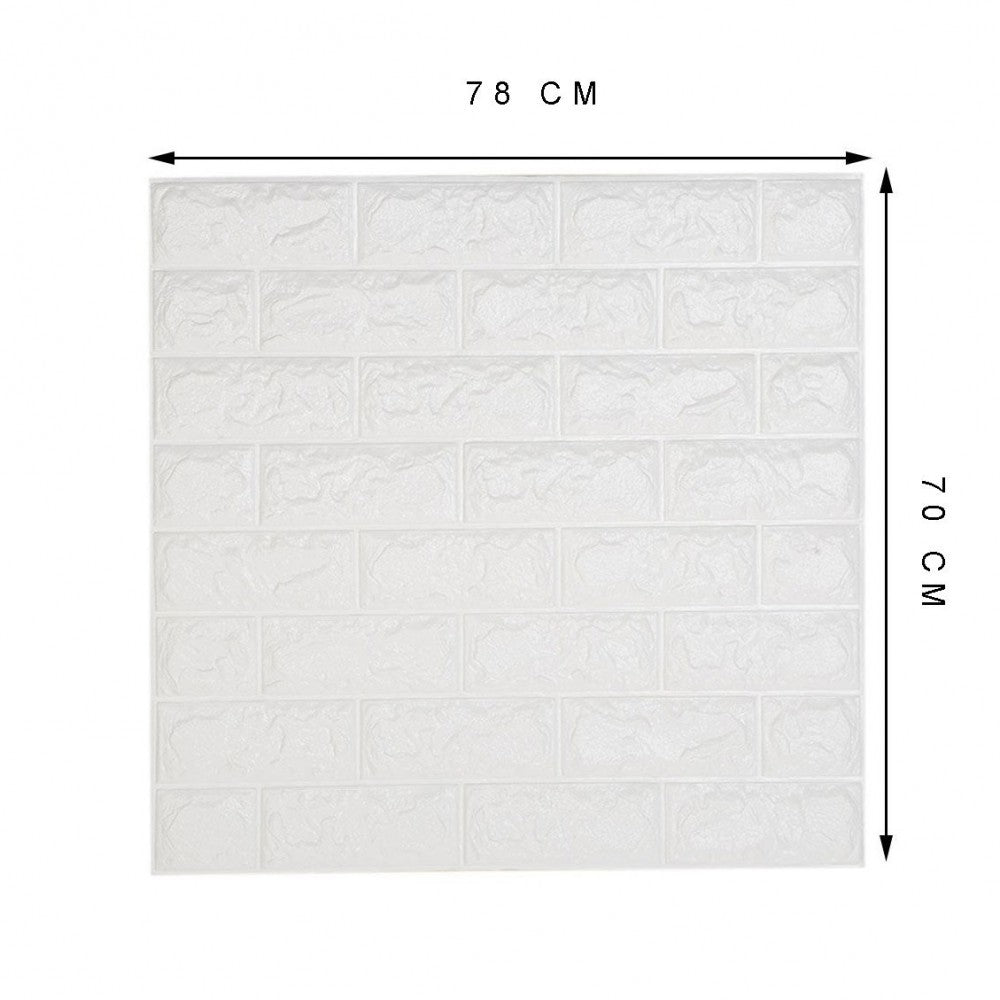 965488 Papier peint effet 3D Bois tamponé souple en PE amortit sons et  chocs