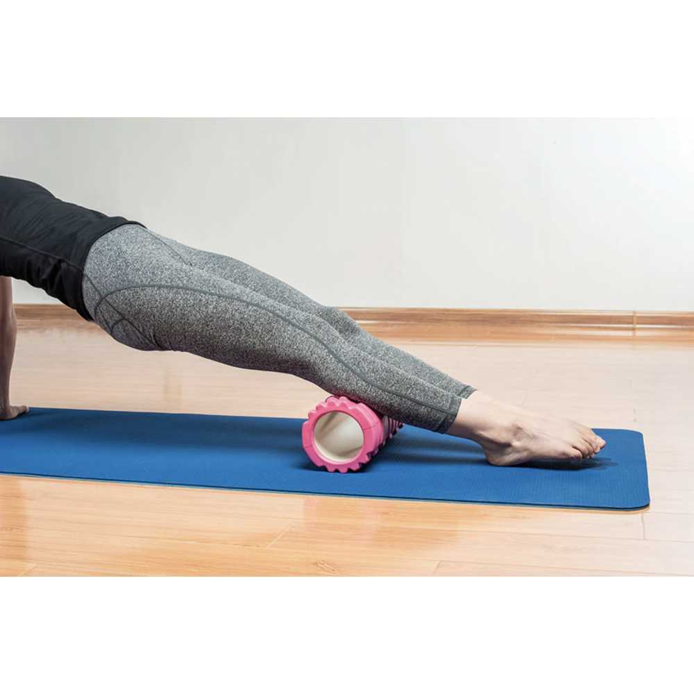 558388 rouleau de Pilates en caoutchouc EVA 33x12cm gymnastique posturale