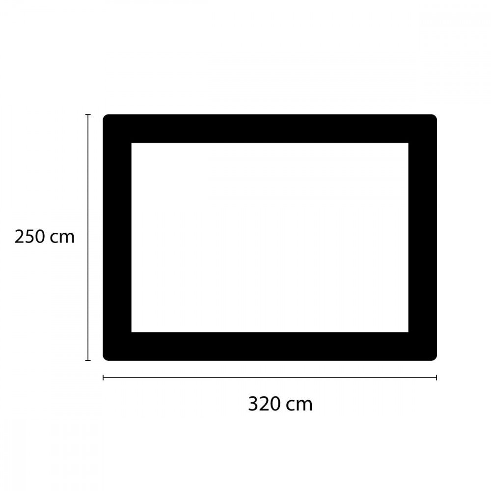 Écran gonflable pour projecteur intérieur/extérieur FUBUCA 320x250cm moteur 350w