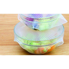 177968 Kit 3 Stretch Wrap 3 tailles en silicone réutilisable hermétique