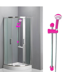 Kit colonne de douche 52cm réglable avec douchette - RILUX